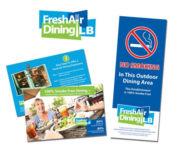 City of Long Beach Fresh Air Dining Marketing Campaign