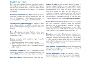 City of Long Beach, Emergency Planning Guide (English)