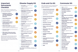 City of Los Angeles Emergency Preparedness Resource Guide (English)